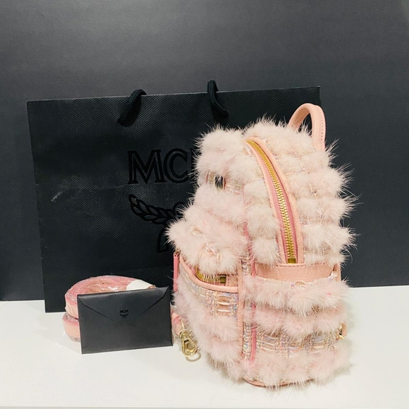 Sold!!Mcm pink Swarovski backpack - Picture 10 of 16
